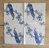 Lunch servet per stuk Royal Peacock - Ambiente - 33x33 cm