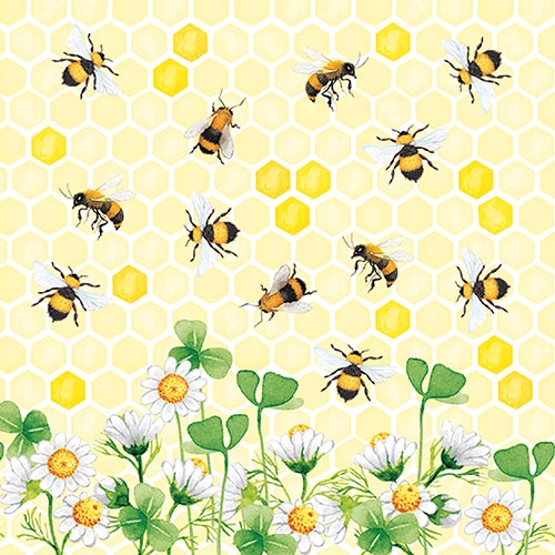 Lunch Servet per stuk - Bees Joy