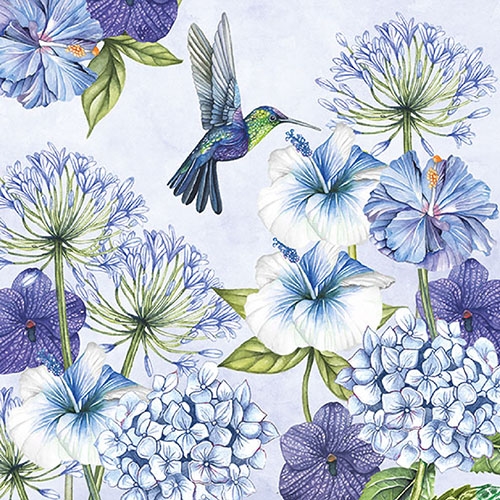 Lunch servet per stuk - Hummingbird