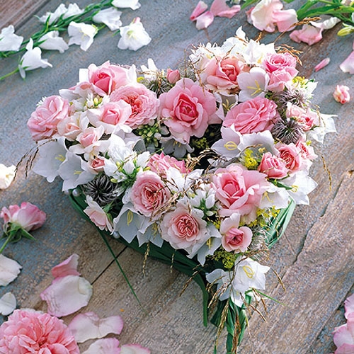 Lunch Servet per stuk - Heart of Roses
