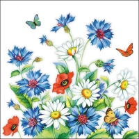 Lunch Servet per stuk Cornflower - Ambiente - 33x33 cm