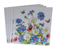Lunch Servet per stuk Cornflower - Ambiente - 33x33 cm