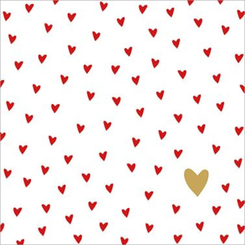 Cocktail Servet per stuk - Little hearts