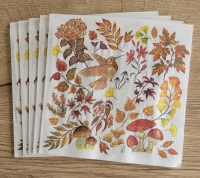 Lunch servet per stuk - Autumn Love