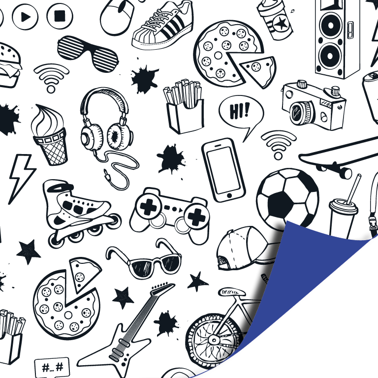 Cadeaupapier 70x200cm - Game On