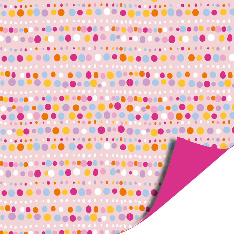 Cadeaupapier 70x200cm - Blooming Bubbles (pink) Cadeaupapier 70x200cm - Blooming Bubbles (pink)