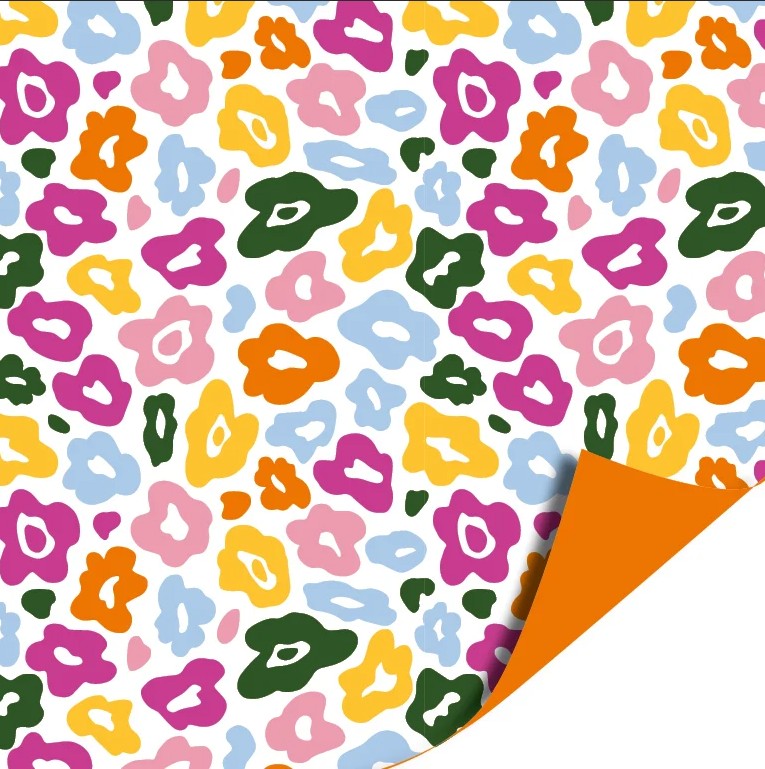 Cadeaupapier 70x200cm - Leopard Garden Cadeaupapier 70x200cm - Leopard Garden