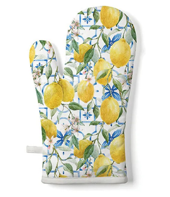 Ovenwant 18x30cm - Mediterranean lemons