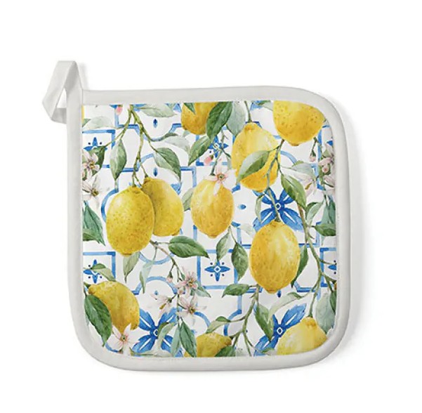 Pannenlap 20x20 cm - Mediterranean lemons