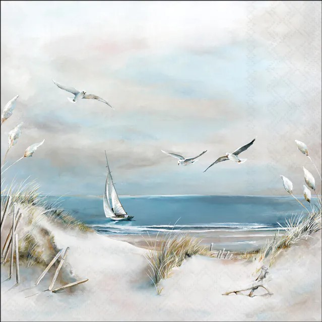 Lunch servetten Sailing at sea - Ambiente - 33x33cm