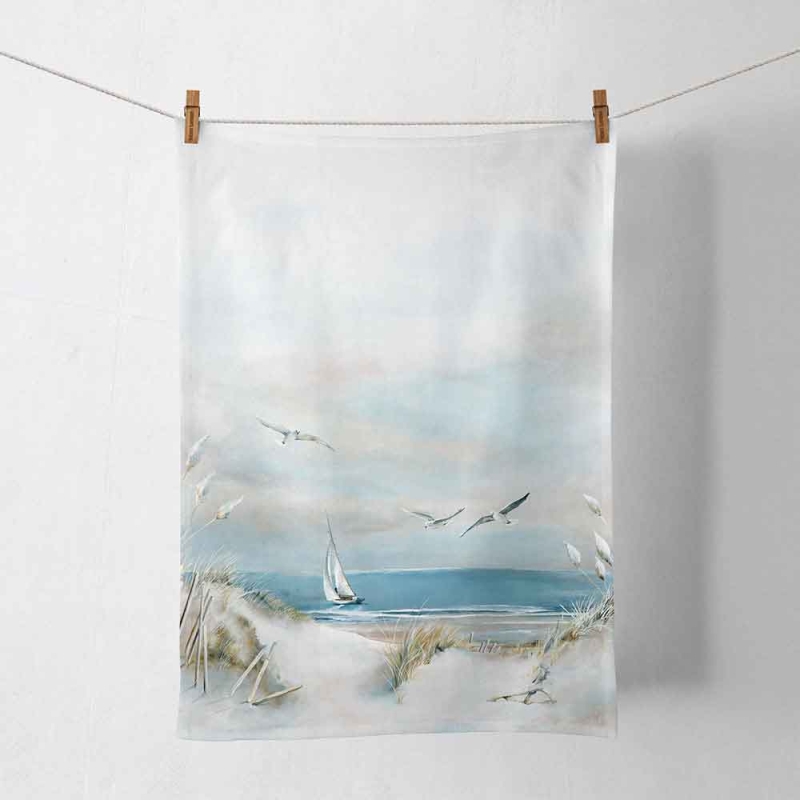 Theedoek Sailing at sea - Ambiente - 50x70 cm
