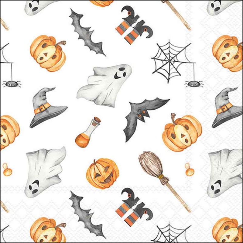 Lunch Servetten Happy Halloween - Ambiente - 33x33 cm
