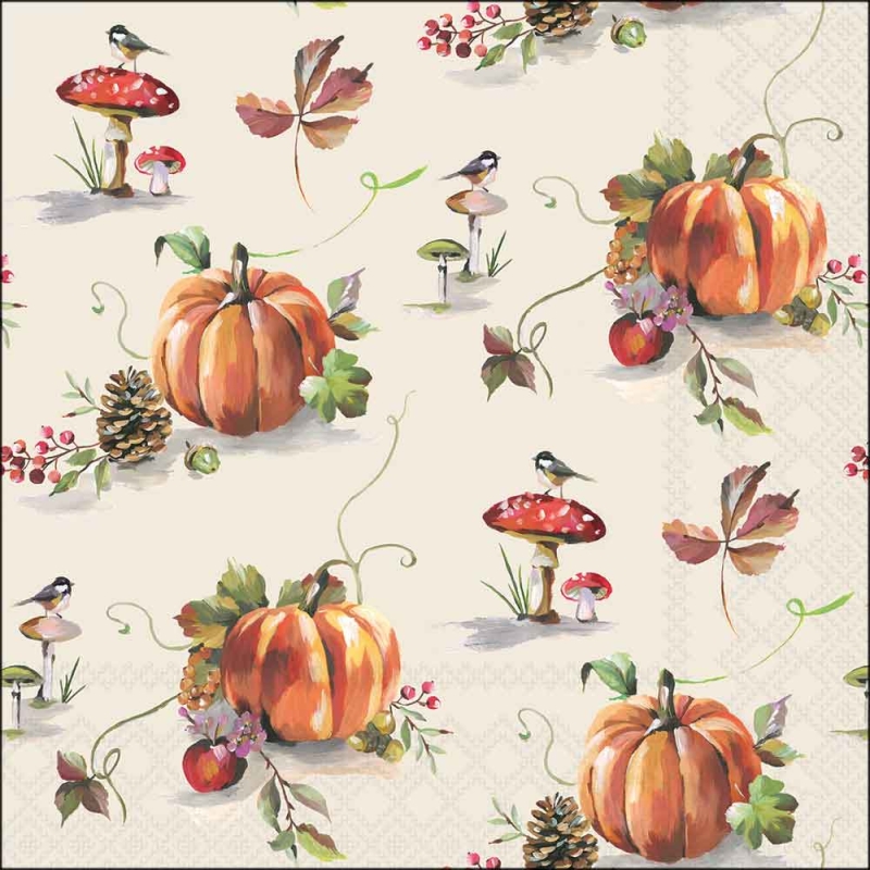 Lunch Servetten Autumn splendour - Ambiente - 33x33 cm