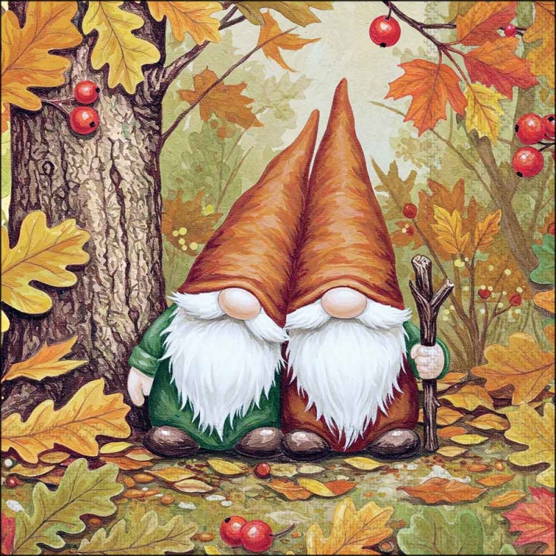 Lunch Servetten Forest rangers - Ambiente - 33x33 cm